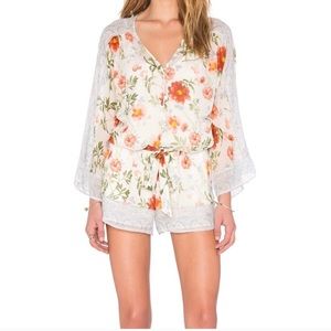 Parker floral romper
